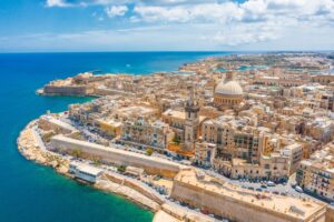 de st pauls kathedraal in valletta op malta