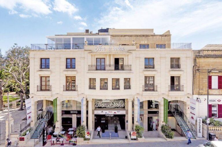 vooraanzicht van the duke boutique hotel
