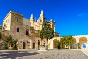 kerk van our lady victory in mellieha op malta