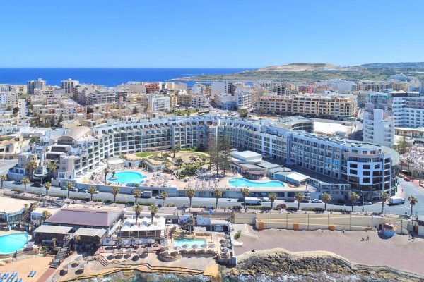Overview van het Doubletree by Hilton Malta