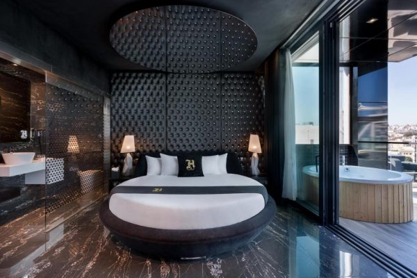 Kamer met balkon van Hugo's Boutique