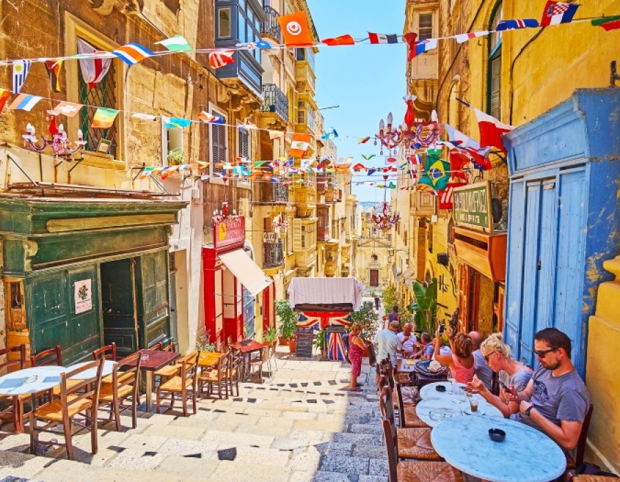 Malta Valletta Lucia Street