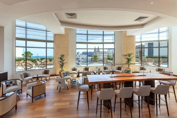 Lounge van Marriot Malta en Spa