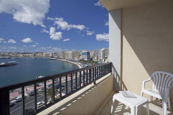 Balkon van Sliema Marina Hotel