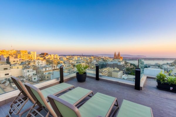 solana spa terras met uitzicht